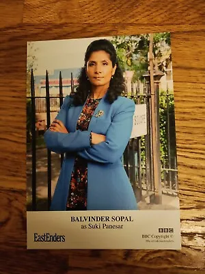 Balvinder Sopal (EASTENDERS) UNSIGNED CAST CARD • £10