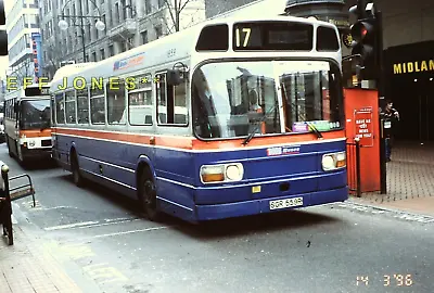 ORIGINAL 35mm SLIDE 9856- WM Buses  NATIONAL  1659 SGR559R  Birmingham 14.3.96 • £3.60