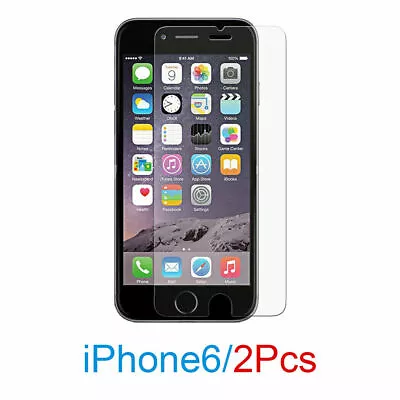 2x NUGLAS 2.5D Tempered Glass Screen Protector FOR APPLE IPhone 6 6s • $4.89