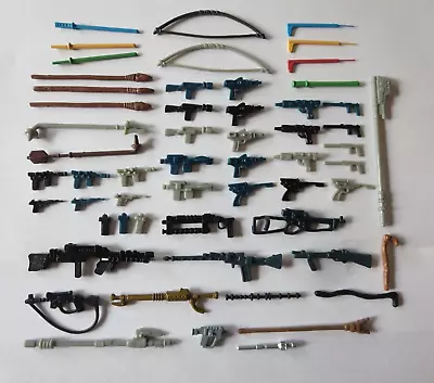  57 Vintage Star Wars Weapons Figures  Replacements • $31.99