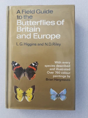 £5 • Buy Field Guide To The Butterflies Of Britain And Europe By Lionel Higgins,...