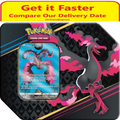 $42.95 • Buy POKEMON TCG Crown Zenith Tins Galarian Moltres NEW