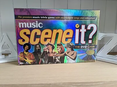 Music Scene It DVD Game - Music Trivia Board Game - NEW And Sealed • £5