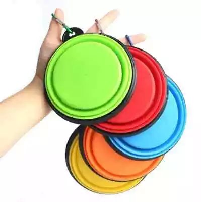 Collapsible Pet Water Bowl • £2.10