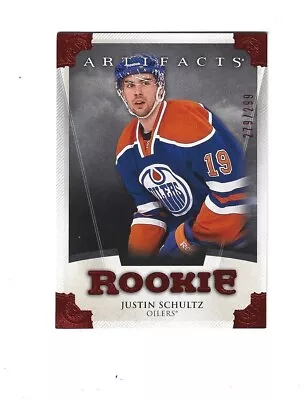 2013-14 Artifacts Ruby #175 Justin Schultz /299 EDMONTON OILERS • $4