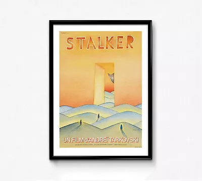 Stalker Movie Tarkovsky Poster Print - Andrei Tarkovsky Movie Art Print Vintage • $36