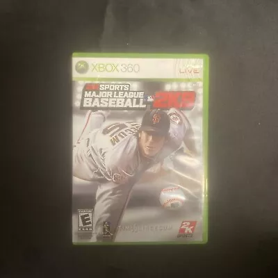 Major League Baseball 2K9 (Microsoft Xbox 360 2009) • $2.50