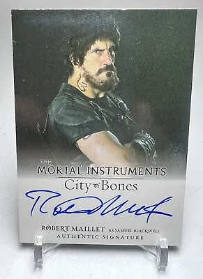 2013 Leaf The Mortal Instruments City Of Bones Robert  Maillet Autograph On Card • $8.99