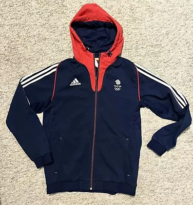 £29.99 • Buy Mens Team GB Adidas Full Zip Hooded Jacket Size Large