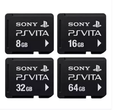 Genuine Memory Card 64G/32G/16G/8G For Sony Official Playstation PS Vita PSV • $45.99