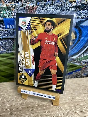 Match Attax 101 2019/20 Mohamed Salah Liverpool World Star Sticker Card #S6 • £1.99