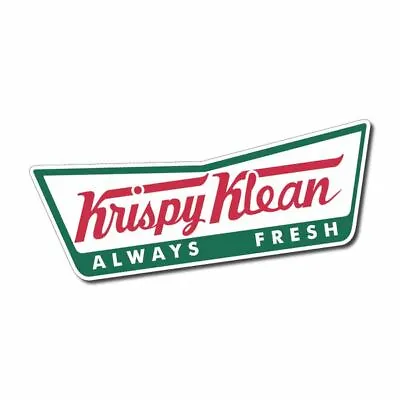 Krispy Klean Sticker / Decal - Fresh Clean Dapper Parody Funny Doughnuts Car 4x4 • $10.50