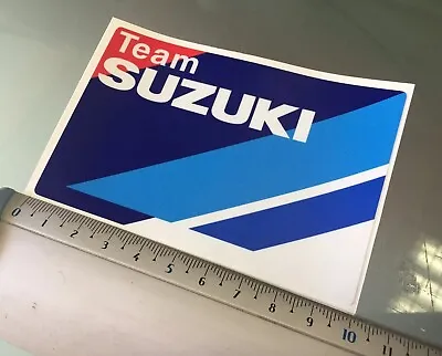 Suzuki Team Decal / Sticker For Suzuki GSXR GSXRR Moto GP Tank (100mm X 67mm) • $5.68