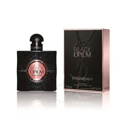 Ysl Black Opium 50ml Edp Spray For Her - New Boxed & Sealed - Free P&p - Uk • £89