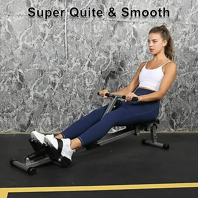 YSSOA Fitness Rowing Machine Rower Ergometer With 12 Level Adjustable Resistance • $129.99