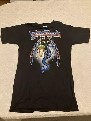 Vintage Judas Priest Painkiller T-shirt Original 1991 US Tour Shirt Black Large! • $95