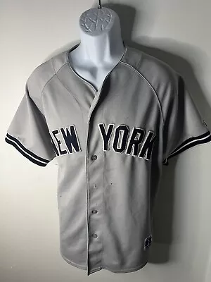 Vintage New York Yankees Size Large Gary Sheffield Russell Away Jersey (flaws) • $16.92