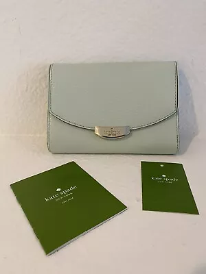 Kate Spade New York Callie Wallet WLRU2605 Mulberry Street Mint Splash 387 Nice • $39.99