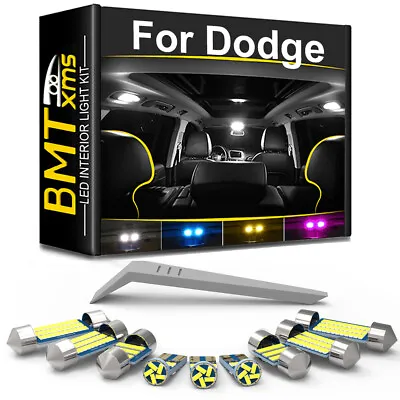4 Color LED Interior Light Pack For Dodge Ram Challenger Charger Durango Caravan • $13.99