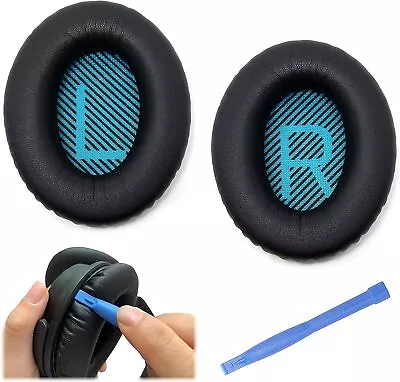 Bose Ear Pads QC35 Ii Replacement Cushion Quiet Comfort QC35 QC35ii Earpad Black • $27.69