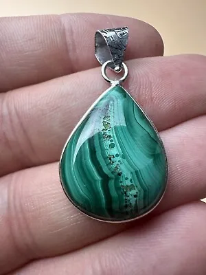 Stunning Genuine Real Malachite Pendant For Necklace Gemstone Natural M2 • £16.99