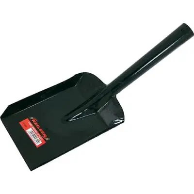 Neilsen Shovel Black Dust Pan Metal 5'' Medium Coal Ash Spade Fireplace Pan • £6.29