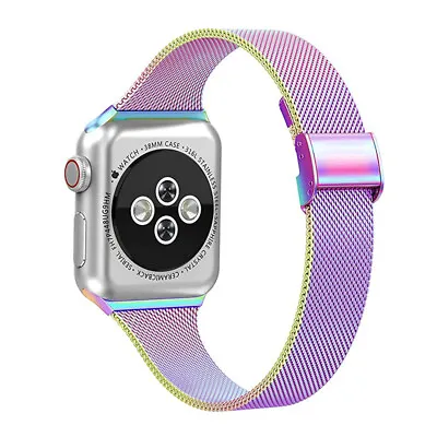 $16.99 • Buy Milanese Strap Band Apple Watch Band IWatch Series 7 SE 6 5 4 3 2 40 44 41 45mm