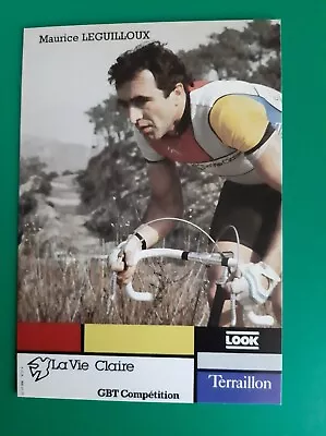 CYCLING Cycling Card MAURICE LE GULLOUX Team LA VIE CLAIRE Terraillon 1984 • $4.24