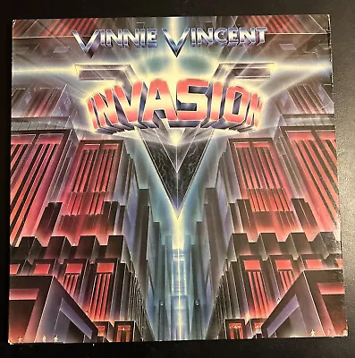Vinnie Vincent “Invasion” 1986 Chrysalis Vinyl LP Record - BFV 41529 - VG+ • $19.95