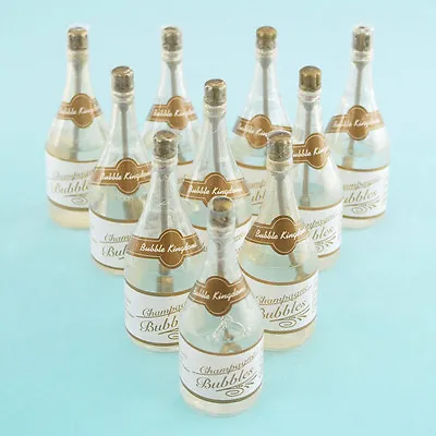 $20.95 • Buy Mini Wedding Bubbles Champagne Bottle Souvenir Keepsake