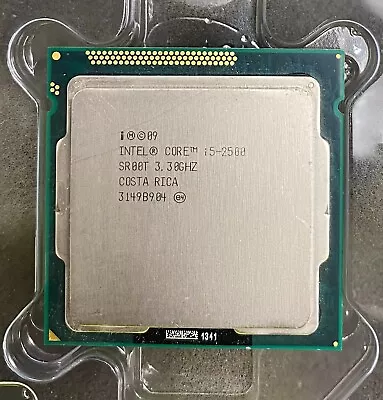 Intel I5 SR00T I5-2500 3.30GHz 6M Cache 5.00GT/s Socket 1155 Quad Core Processor • £9.99