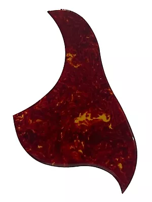 Custom For Yamaha APX-6A Acoustic Guitar Crystal Self Adhensive Pickguard Red • $22.99