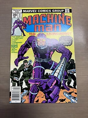 Machine Man #1 Marvel 1978 High Grade Book White Pages • $20