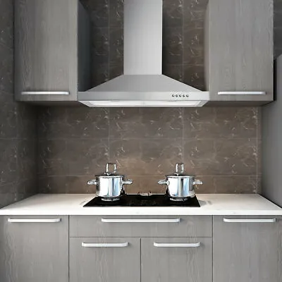 30  Stainless Steel Wall Mount Kitchen Range Hood 450 CFM 3 Speed Control W/ LED • $119.99