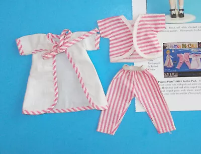 Vintage AC 8  Betsy McCall Doll 3-Piece  Pajama Party  Outfit #8101 1950s-1960s • $19.95