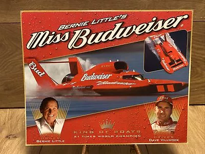 Vintage 2002 Specifications MISS BUDWEISER Hydroplane Promo Card 8  X 10  • $7.75