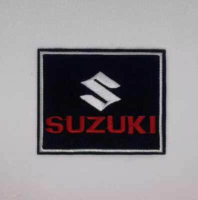 Suzuki Patch~Biker~Motorcycle Racing (3”x 3” Inches) Embroidered~Free Shipping • $5.50