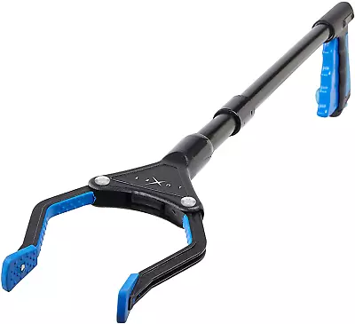 Heavy Duty Trash Picker Claw Grabber Reacher Tools 19In Long Steel Foldable Stic • $16.98