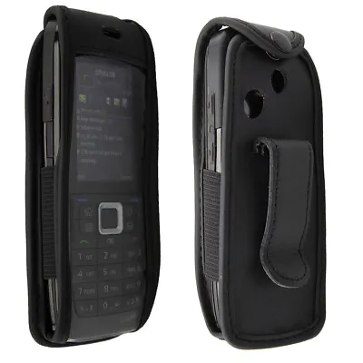 £9.19 • Buy Caseroxx Leather-Case With Belt Clip For Nokia E51 In Black Made Of Genuine Leat