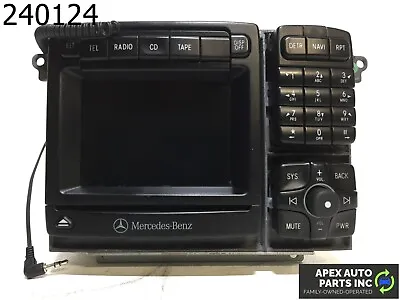 OEM 2000 Mercedes S430 W220 Command Head Unit Radio Navigation • $161.48