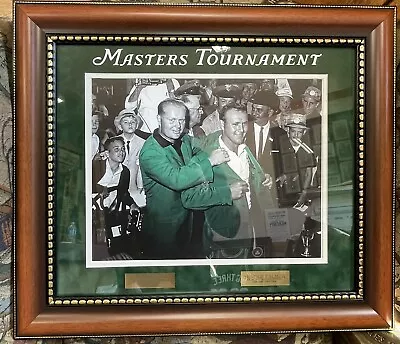 Arnold Palmer And Jack Nicklaus Green Jacket • $25