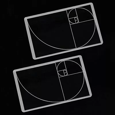 Golden Ratio Viewer2 Pack Portable Fibonacci Composition View FinderPhotogr... • $20.09