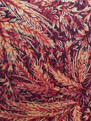 Fabric Yardage (1.5) Quilting Autumn Elegance Metallic By Moda • $12