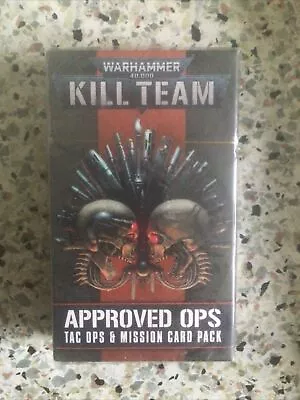 Warhammer 40k Kill Team Approved Ops Tac Ops & Mission Card Pack • £4.99