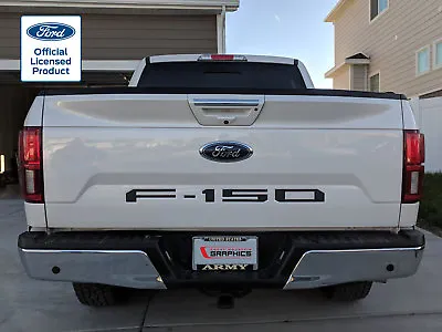$16.95 • Buy 2020 Ford F-150 Tailgate Letters Vinyl Decals Sticker Inserts Inlays F150 Letter