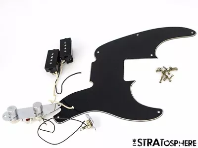 Fender Mike Dirnt Road Worn P Bass LOADED PICKGUARD Precision 59 Split Black • $149.99