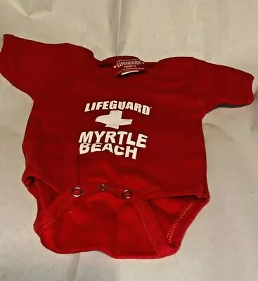 Myrtle Beach Lifeguard Baby One Piece 12 Months Size    Cvs • $6.71