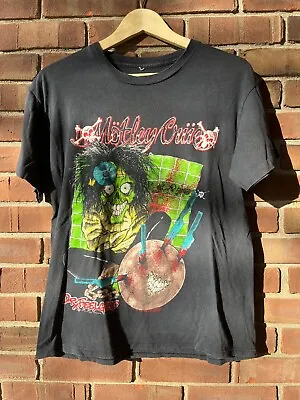 VINTAGE 80s Motley Crue Dr Feelgood Tour Band T Shirt • $180