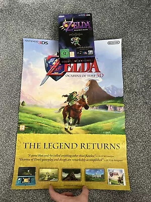 The Legend Of Zelda Majoras Mask Nintendo 3DS Limited Edition Goodies - No Game • £225