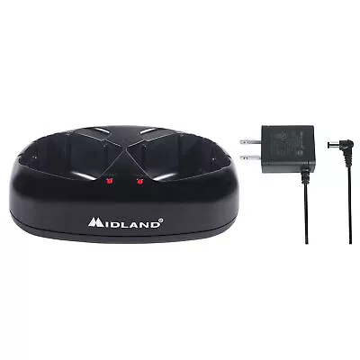 Midland AVP10 Dual Desktop Charger With AC Adapter (18CVP8) • $19.99